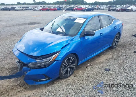 2022 Nissan Sentra Sr Xtronic Cvt из США, поврежденный, VIN 3N1AB8DV0NY218538